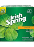 Irish Spring Original Feel Clean & Fresh Deodorant Soap - Pack of 20