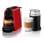 NESPRESSO by Magimix Essenza Mini Coffee Machine with Aeroccino - Ruby Red with 19 BAR - shopperskartuae