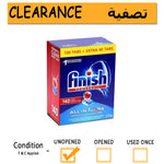Finish Powerball Automatic Dishwasher Detergent, All in 1 Tablets (140 Tabs) - CLEARANCE