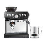 Sage The Barista Express With Temp Milk Jug - Black Sesame Espresso Coffee Machine | SES875BKS2GUK1