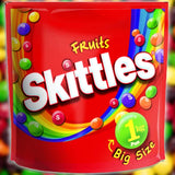 Skittles Sweets Juicy Fruity Chewy Flavour Fruit Kid Candy Party Bag, 1kg