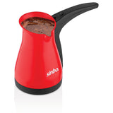 Turkish Coffee Maker Sinbo Electrical Coffee Pot SCM 2942-Red - shopperskartuae