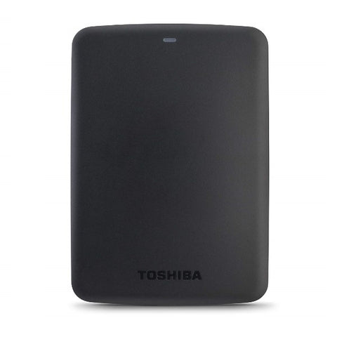 Toshiba 500GB Canvio Basics Portable USB3.0 Hard Drive Black -HDTB405EK3AA - shopperskartuae
