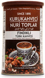 Kurukahveci Nuri Toplar - Turkish Coffee with Hazelnut - 250 grams