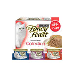 PURINA 21 Cans Fancy Feast Wet Cat Food, Collection of 3 Variety Flavours 21 X 85g