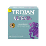 Trojan Ultra Thin Condoms, 60-pack