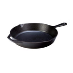 Lodge Pre-Seasoned Cast Iron Round Skillet - 12 Inch Frying Pan, Lodge L10SK3CN