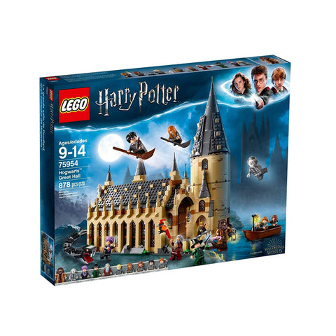 LEGO Harry Potter Hogwarts Great Hall 75954 Building Kit and Magic Castle Toy- 878 pieces