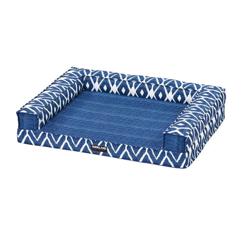 Kirkland Signature Tailored Dog Couch Bed 28"x36" Blue