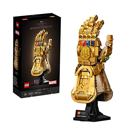 LEGO 76191 Marvel Infinity Gauntlet Building Set, Thanos Glove Model for Adults, Collectible Avengers Gift, New 2021