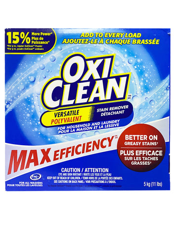 OxiClean Versatile Stain Remover, Max Efficiency, 5 kg