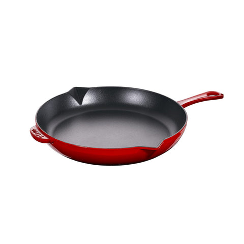 Staub Frying Pan With Cast Iron Handle 5 Qt , Red, 26 cm