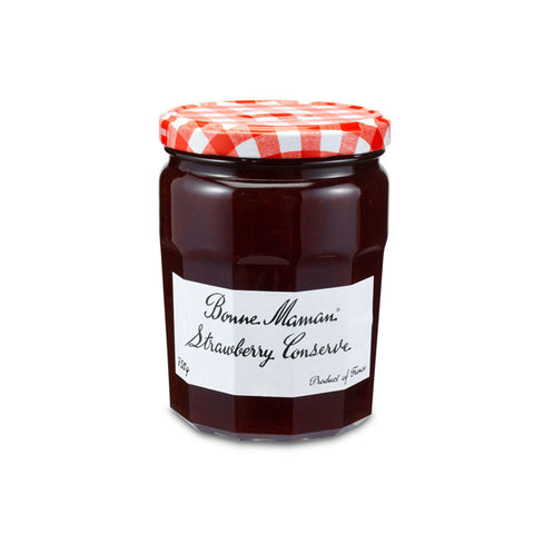 Bonne Maman Strawberry Conserve Jam- Product of France, 750 grams