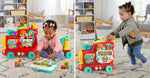VTech 4-in-1 Letter Learning Train - Sit Down Play, Walker, Pull-Along Wagon & Ride On