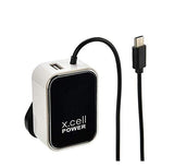 X.Cell HC-225 Home Charger TYPE-C built in Cable - shopperskartuae