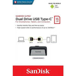 Sandisk Ultra 16GB Dual Drive USB 3.1 Type C USB 130MB/s SDDDC2 016G