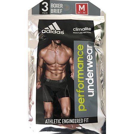 adidas Men's Performance Boxer Brief Underwear (3-Pack) -2020