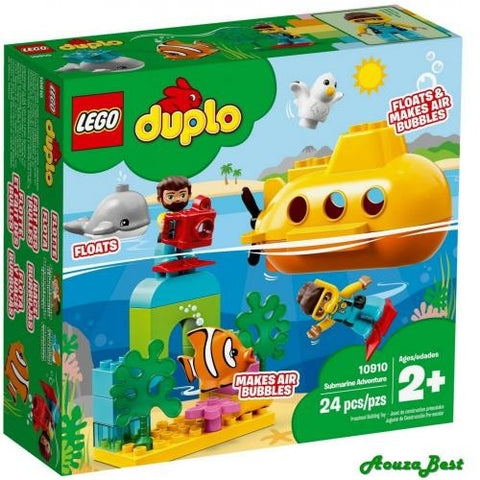 LEGO Duplo 10910 Submarine Adventure Building Bricks Adventures