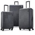 American Tourister Sky Cove 3-piece Hardside Luggage Set - Jet Black