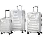 American Tourister Sky Cove 3-piece Hardside Luggage Set - Silky White…