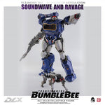 Threezero Transformers Bumblebee - DLX SOUNDWAVE AND RAVAGE