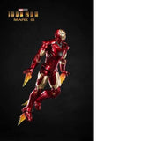 ZT Toys Marvel Ironman Mark III MK 3 Light Up Ver.(Official Licensed Product)