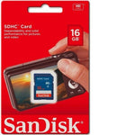 SanDisk 16GB SDHC Card Class 4 Secure Digital Flash Memory SDSDB 016G
