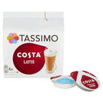 Tassimo Costa Latte Pods 6 servings