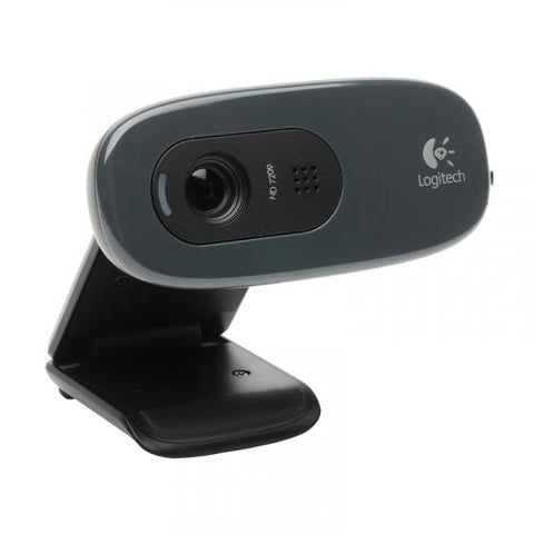 C270 HD Webcam, 720p Video with Noise Reducing Mic