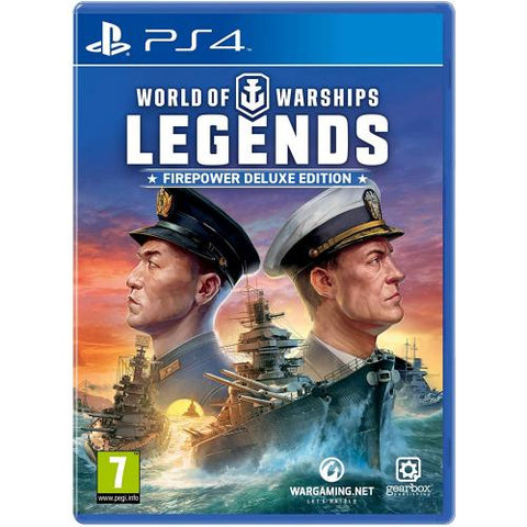 World of Warships: Legends Firepower [Deluxe Edition] For PS4 (English Sub)