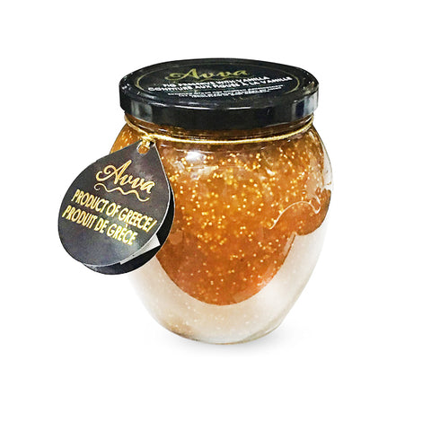 Avva Greek Fig Preserve with vanilla Spread 33.8 oz (1L) Jar, Product of Greece