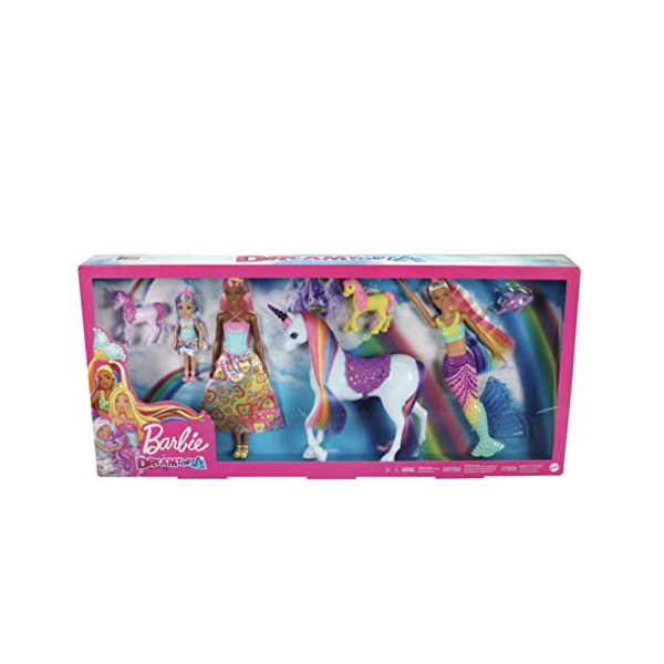 Barbie and deals unicorn gift set