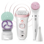 Braun Hair Removal Silk-Epil Beauty Set 9 Deluxe Wet and Dry Use. - shopperskartuae