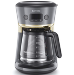 Breville Mostra VCF114 Easy Measure Filter 12 cup programmable Coffee Machine (Black)