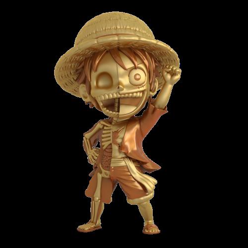 Mighty Jaxx - XXRay Plus: Luffy (Treasure Gold)