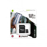 Kingston Canvas Select Plus 512GB microSDXC U3 A1 Class 10 100MB/s SDCS2/512GB