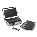 DeLonghi MultiGrill Electric Multiuse Contact Grill & Griddle Plates - CGH1020D