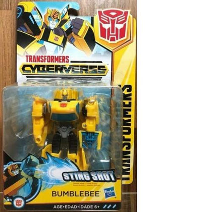 Hasbro Transformers Cyberverse Sting Shot Warrior Bumblebee Action Figure