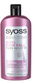 Syoss Anti Hair Fall Shampoo & Conditioner (500ml). - shopperskartuae