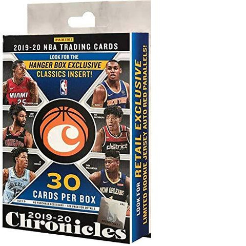 2019/20 Panini Chronicles Basketball Hanger Box
