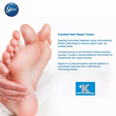 Silkia PEDICARE Cracked Heel Repair Cream | 48hr Active Skin Repair | 80 ml  | eBay