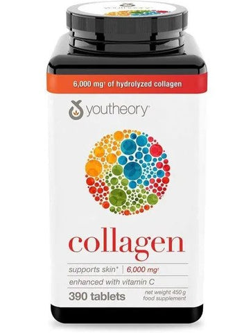 Youtheory Collagen Advanced Formula for Hair and Beauty 390 Tablets - Shoppers-kart.com