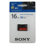 Sony 16GB High Speed MS PRO DUO-HG DUO HX Read 50MB/s Memory Stick - MSHX16B