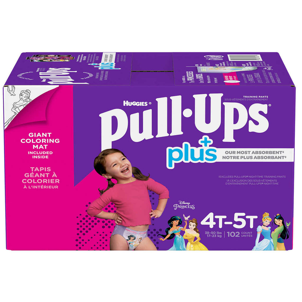 Huggies Pull-Ups Plus Training Pants 2 Exclusive Princess Designs