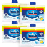 Finish Lemon Dishwasher Deep Cleaner - Pack of 4 X 250 ml