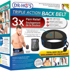 DR-HO’S Triple Action Back Belt TENS