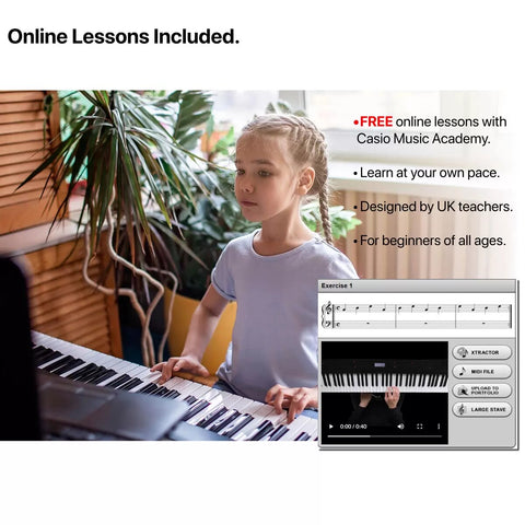 Casio free 2025 online lessons