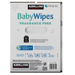 Kirkland Signature Baby Wipes, Fragrance Free, 9 X 100 ct Flip-Top Lid Soft Packs, 900 wipes in total