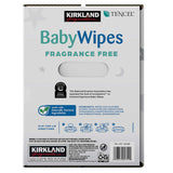 Kirkland Signature Baby Wipes, Fragrance Free, 9 X 100 ct Flip-Top Lid Soft Packs, 900 wipes in total