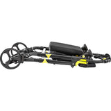 Medline Black With Yellow Fold-Up/Easy Storage Empower Rollator Walker - MDS86845BLKM